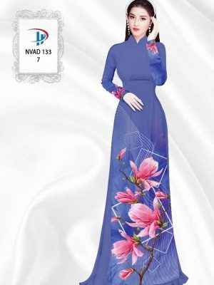 Vải Áo Dài Hoa In 3D AD NVAD133 33